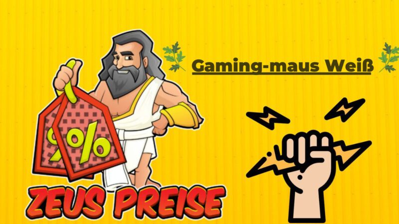 Gaming-maus Weiß – Perfektion in Weiß: Die besten Gaming-Mäuse für anspruchsvolle Spieler