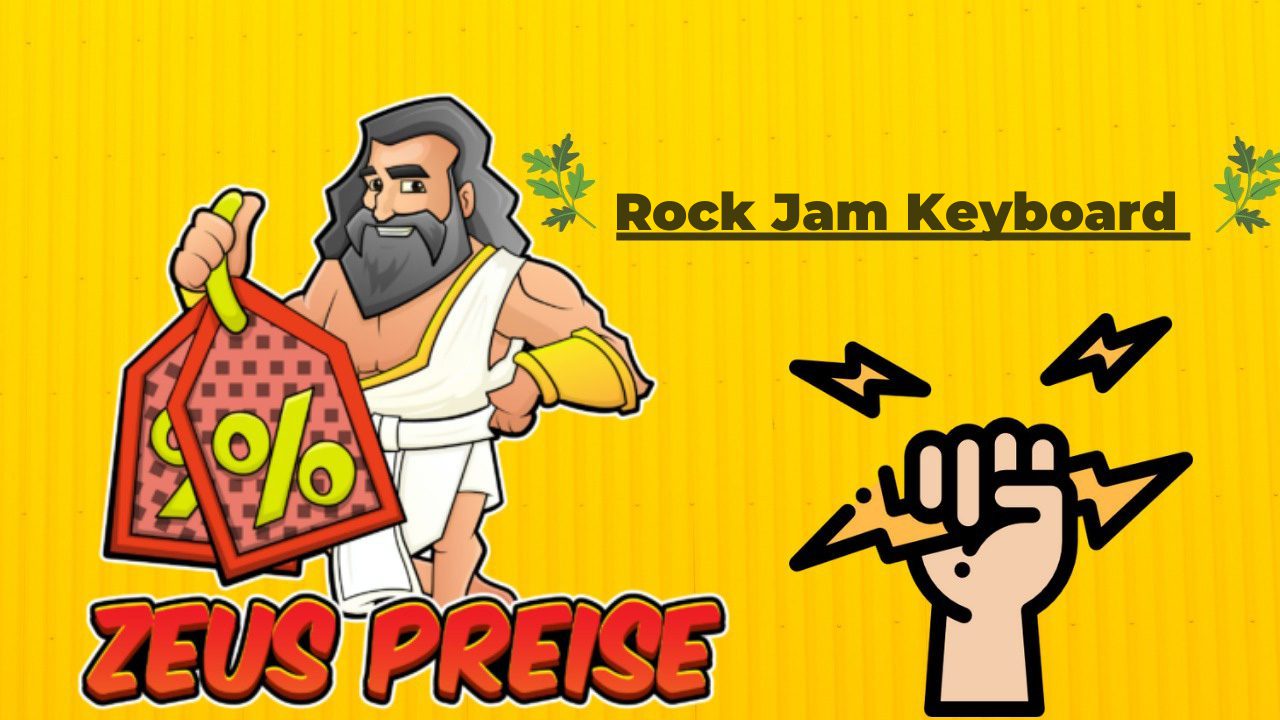 Rock Jam Keyboard  – Entdecken Sie die innovative Rock Jam Keyboard-Technologie